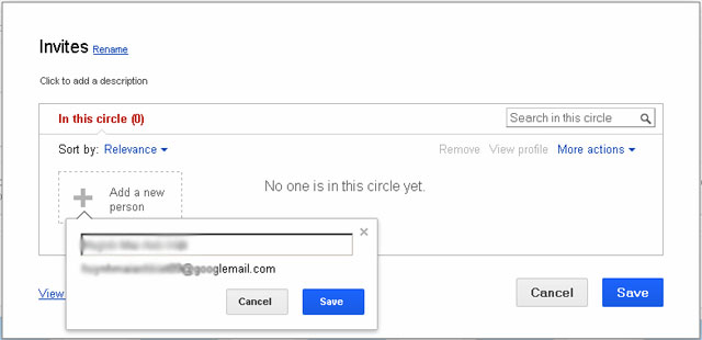 2 cách gửi thư mời tham gia Google+