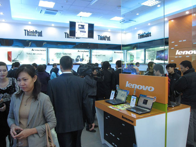 Lenovo giành vị trí số 3 trên thị trường PC toàn cầu