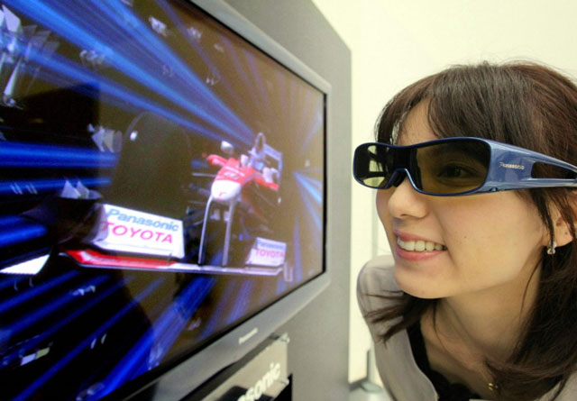 Các hãng màn hình đẩy mạnh sản xuất TV 3D