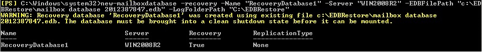 Tìm hiểu về Mailbox Recovery Exchange 2010
