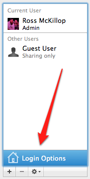 Loại bỏ mục Login Window từ thanh menu của OS X Lion