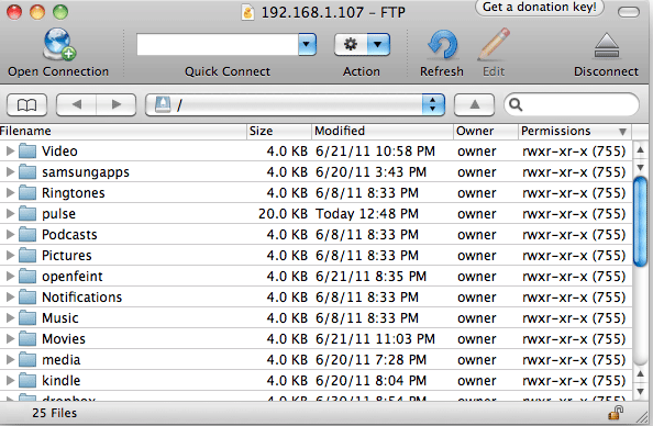 Chuyển các tập tin từ máy Mac sang tablet chạy Android