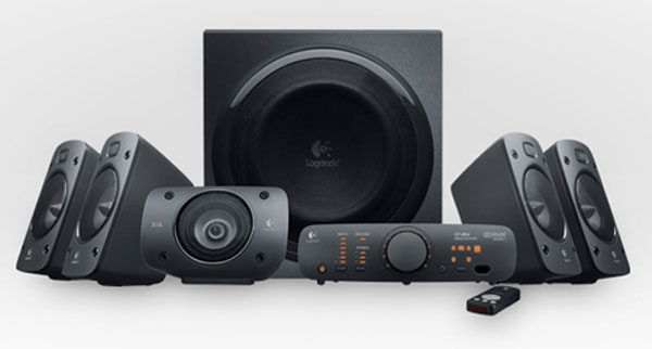 Z906 - loa đa dụng giá rẻ của Logitech