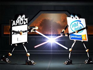 Hãng Intel và AMD tranh giành thị trường máy chủ