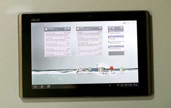 Ngày mai Asus Transformer nâng cấp lên Android 3.2
