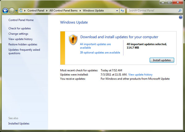 Cách cập nhật máy tính hiệu quả