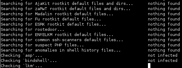 Kiểm tra Rootkit trên Linux, BSD và OS X
