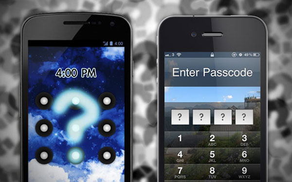 Đừng coi thường việc đặt mật khẩu smartphone