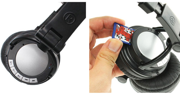 Tai nghe kiêm máy nghe nhạc MP3