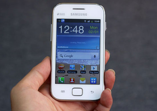 Samsung Galaxy Ace Duos có mặt tại VN