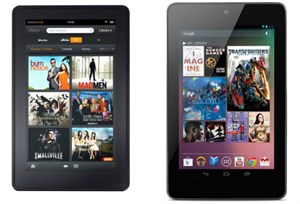 Nexus 7 và Kindle Fire: Trận chiến máy tính bảng giá 199 USD