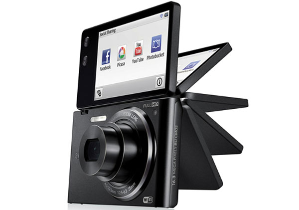 Samsung thêm máy compact màn hình lật có Wi-Fi