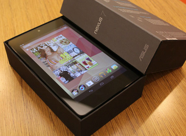 Nexus 7 16GB 'cháy hàng' trên Google Play Store Mỹ