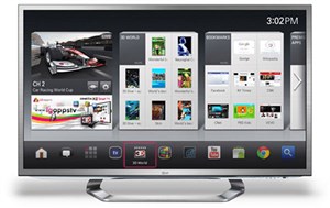Google TV 3D của LG được bán trên Amazon