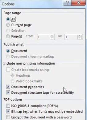 Lưu tài liệu Office 2013 thành file PDF