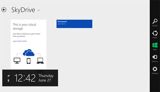 Cách truy cập Offline file SkyDrive trong Windows 8.1