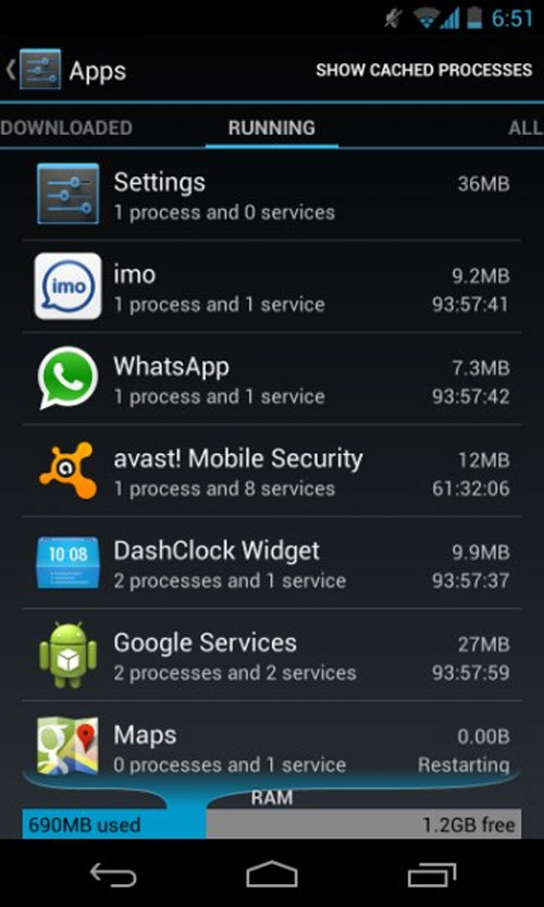 Ứng dụng hệ thống. Quản lí tác vụ trên Android dễ dàng không cần Task Killer