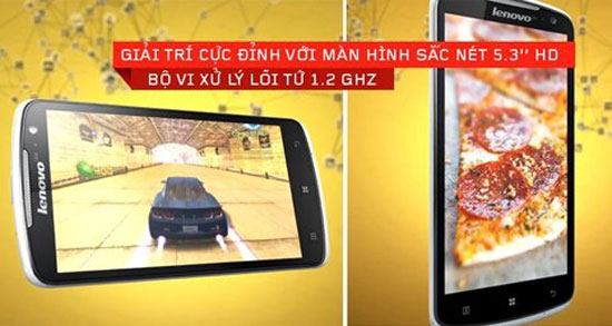 FPT ra mắt Lenovo S920 dùng chip lõi tứ