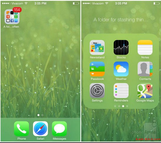 Thư mục chứa được nhiều ứng dụng hơn Những thay đổi khó nhận ra của iOS 7