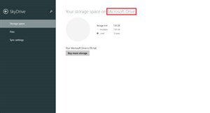 Microsoft sẽ đổi tên dịch vụ Skydrive thành Microsoft Drive tại Anh