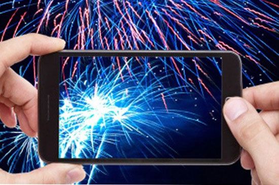 Thiết lập cơ bản để chụp pháo hoa bằng smartphone