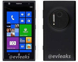 Ảnh mới về điện thoại Nokia 41 "chấm" xuất hiện cùng tên Lumia 909