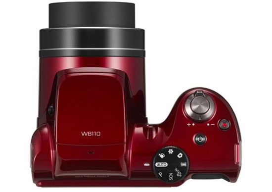 Samsung ra WB110 ống kính góc rộng và zoom 26x