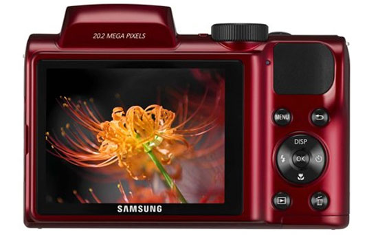 Samsung ra WB110 ống kính góc rộng và zoom 26x