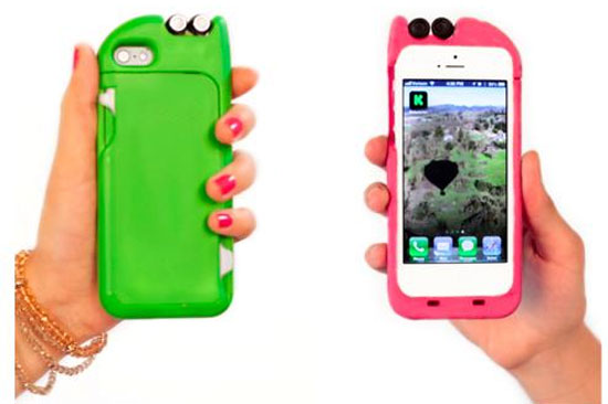 Vỏ bao TurtleCell dành cho iPhone đính kèm tai nghe
