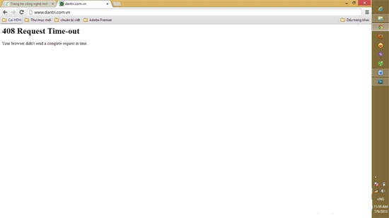 Trong những ngày gần đây, việc truy cập dantri.com.vn thường xuyên bị từ chối Dân trí chính thức lên tiếng về việc bị tin tặc tấn công