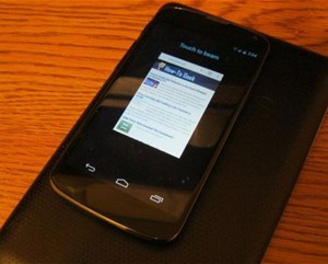 Sử dụng Android Beam để truyền không dây nội dung giữa các thiết bị