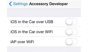 AirPlay trên iOS 7 cho phép kết nối iPhone và xe hơi qua sóng Wi-Fi