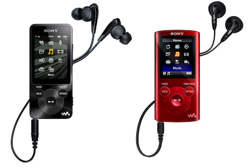 Sony ra mắt dòng máy nghe nhạc E-series E580 và E380
