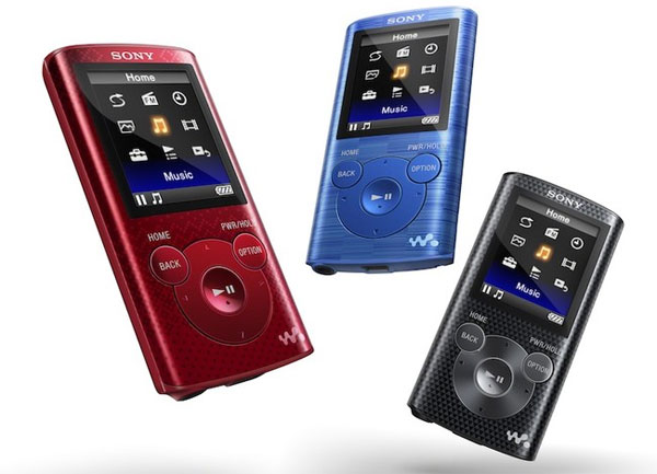 Sony ra mắt dòng máy nghe nhạc E-series E580 và E380