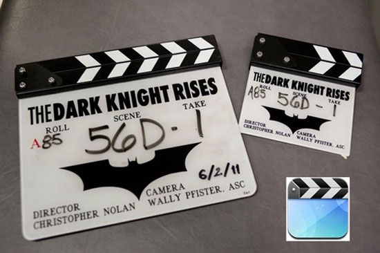 Biểu tượng video được lấy nguyên hình mẫu từ các tấm giấy đánh dấu đoạn phim Nguồn gốc các biểu tượng trên sản phẩm Apple