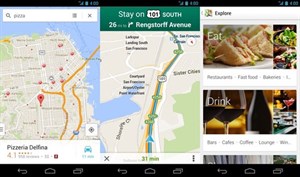 Google Maps cho Android được cập nhật giao diện