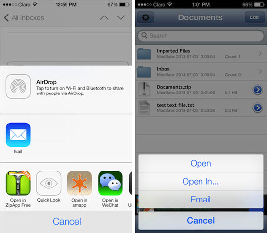 Top 3 ứng dụng miễn phí quản lý tập tin Zip cho iPhone