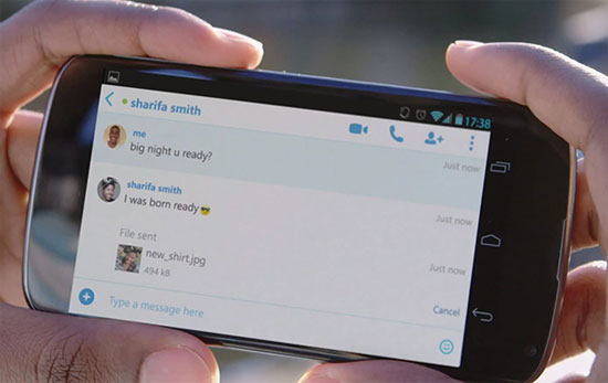 Skype tung bản vá lỗi ứng dụng cho Android
