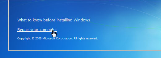Cách reset mật khẩu Windows bị quên