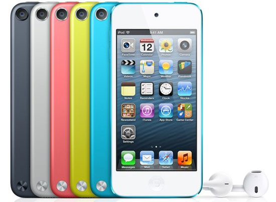 Máy nghe nhạc iPod Touch thế hệ 5 của Apple. iPhone giá rẻ có thể được thiết kế như iPod Touch thế hệ 5