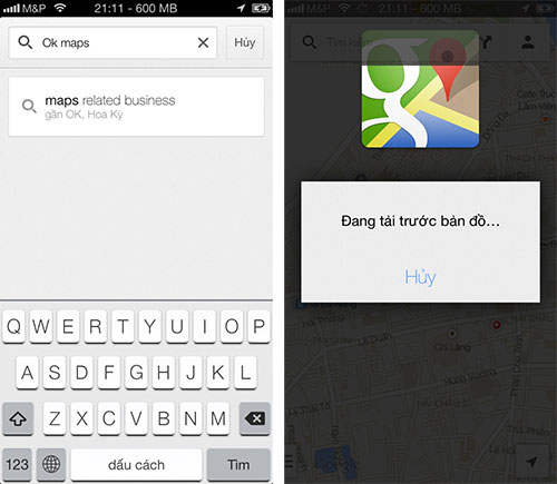 Bản đồ offine trên Google Maps Hướng dẫn cách lưu bản đồ offline trên Google Maps 2.0 dành cho iOS