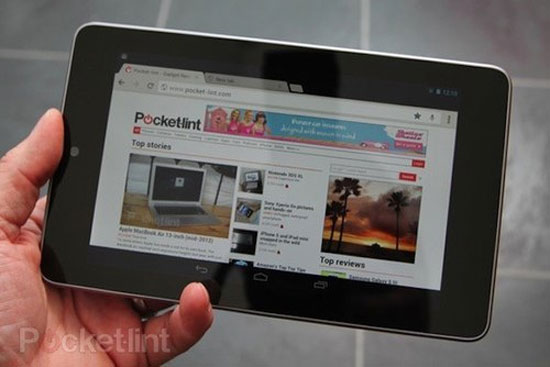 Nexus 7. 5 máy tính cỡ nhỏ có 3G hấp dẫn cho mùa du lịch