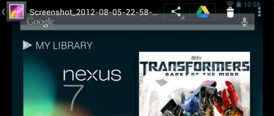 Bạn có thể xem trước (preview), cắt, chia sẻ hoặc xóa nó. Chụp màn hình trên thiết bị chạy Android từ 4.0 trở về sau