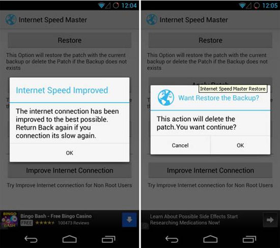 Ứng dụng tăng tốc độ mạng Tăng tốc mạng trên Android với Internet Speed Master