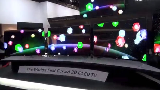 TV OLED cong LG bắt đầu bán ra TV OLED cong 55 inch tại Mỹ, giá 15.000 USD