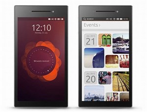 Xuất hiện smartphone "khủng" chạy cả Ubuntu lẫn Android