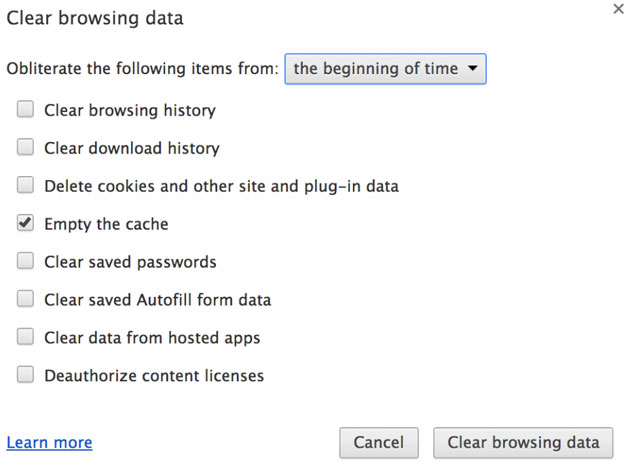 Thường xuyên dọn bộ nhớ cache và lịch sử lướt web trên browser định kỳ. 8 cách bảo vệ thông tin cá nhân đơn giản thời đại số