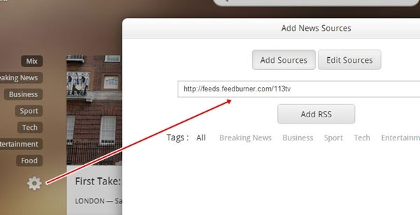 Duyệt tin RSS qua New Tab của Google Chrome