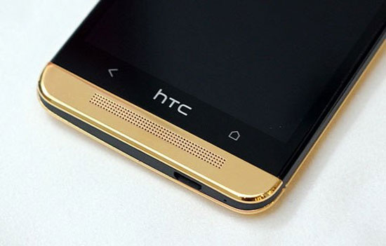 HTC One mạ vàng 24k đầu tiên ở Việt Nam