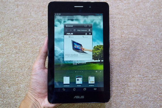 Asus FonePad Những máy tính bảng cỡ nhỏ có thể gọi điện như smartphone